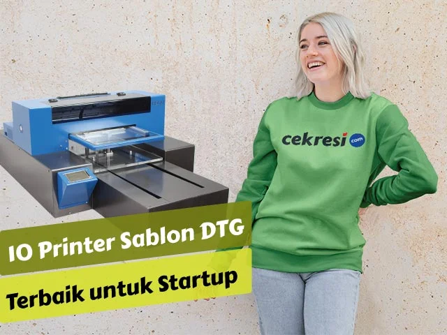10 Printer Sablon DTG Terbaik untuk Startup | REVIEW