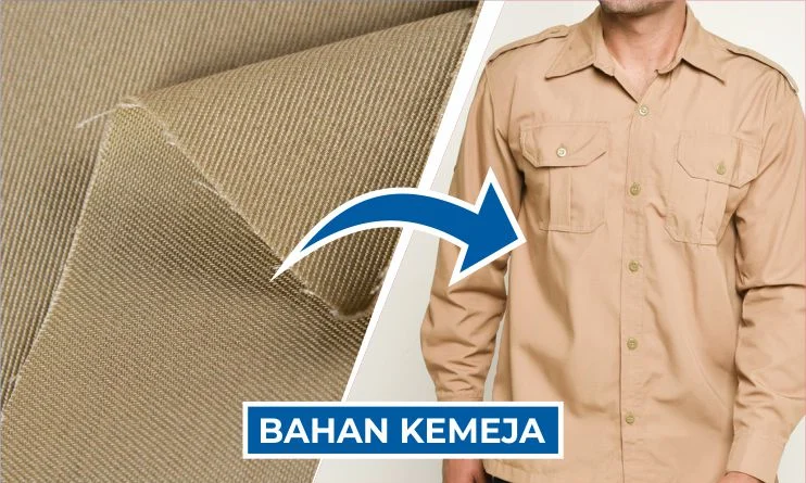 20+ Bahan Kain Kemeja Paling Nyaman dan Tahan Lama