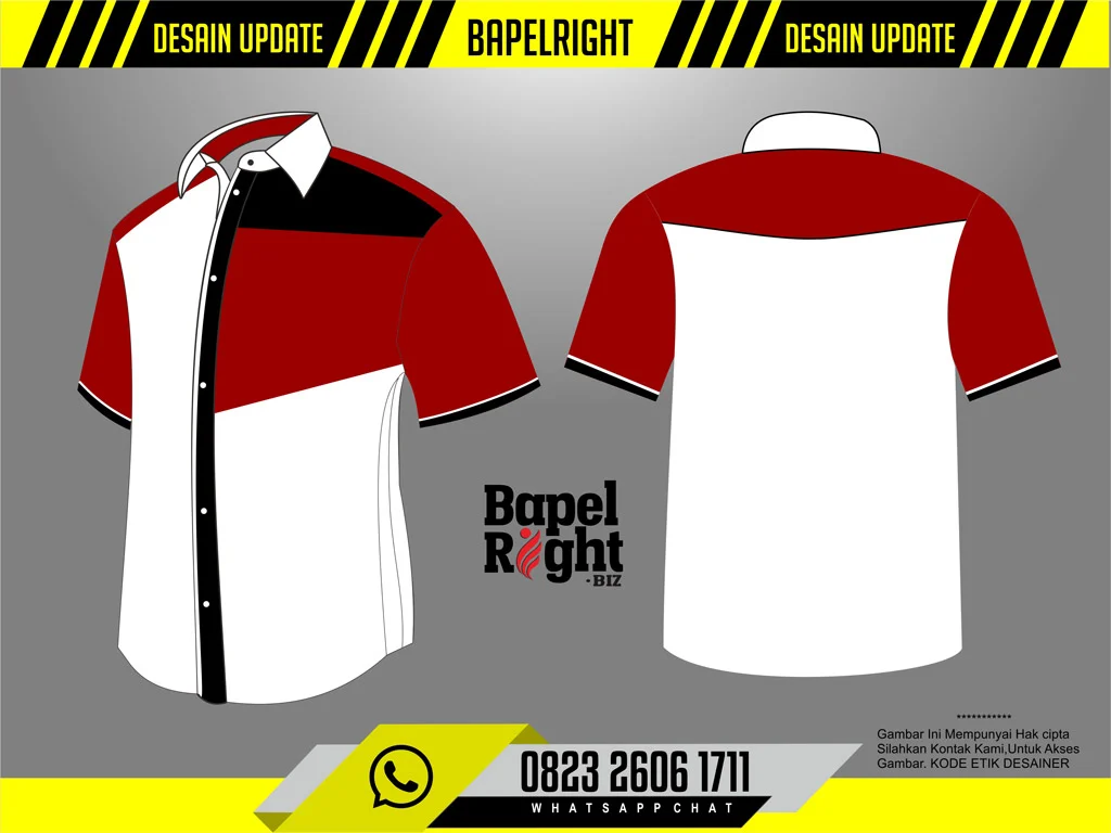 99+ Inspirasi Desain Kemeja Organisasi | Update Terbaru