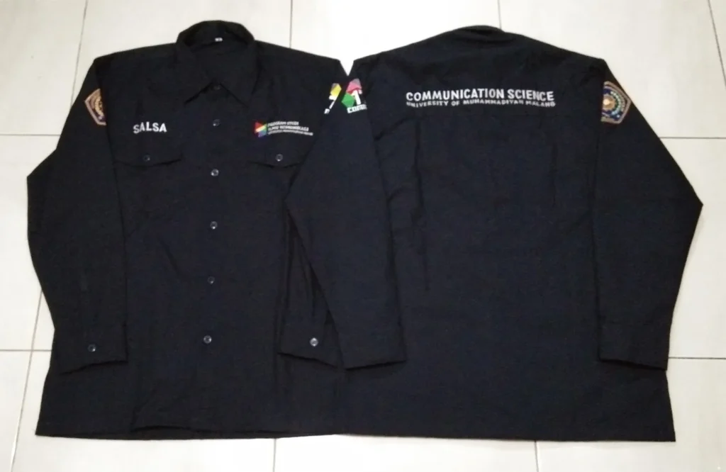 Contoh Desain Kemeja Ilmu Komunikasi UMM - Lihat Di Sini | Simplivi