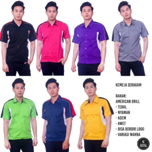 Contoh Kemeja Untuk Kantor ~ Kemeja Pria Lengan Pendek Model Polos