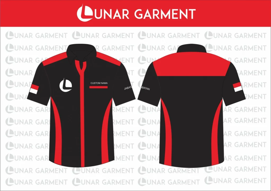 Desain Kemeja Organisasi Depan Belakang Keren Terbaru