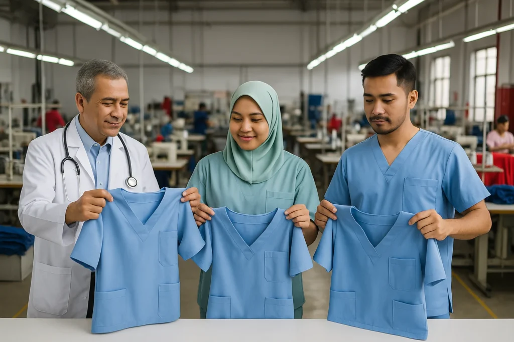Desain Seragam Rumah Sakit yang Nyaman dan Profesional - Konveksi