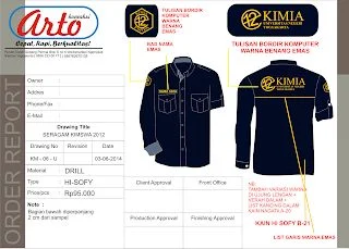 Download 100+ Desain Kemeja Organisasi, PDL, PDH, Korsa, Kemeja