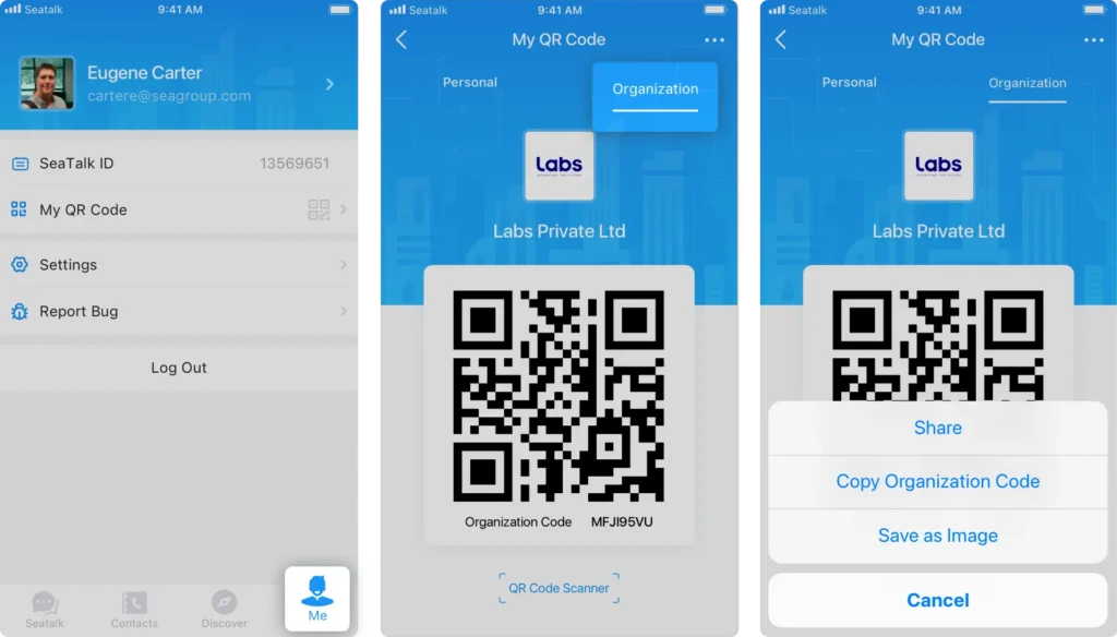 FAQ | Where to find my organization QR code?