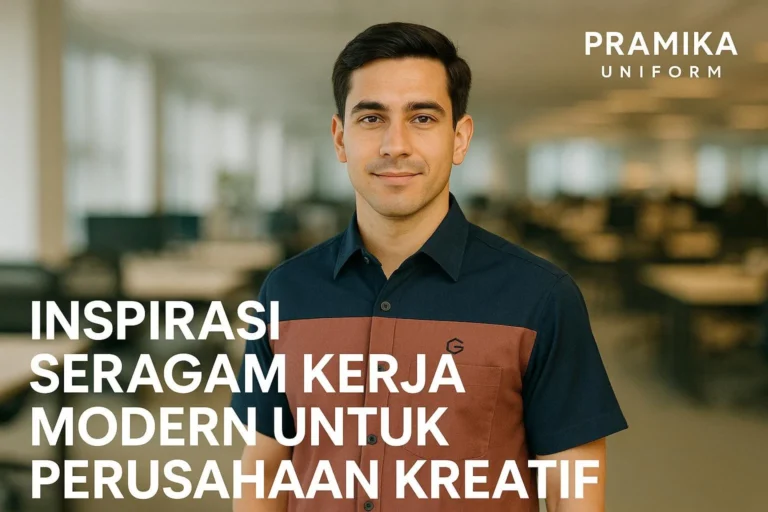 Desain Seragam Kerja Modern untuk Perusahaan – Panduan Praktis dan Kreatif