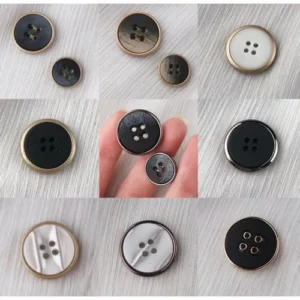 Jual Kancing 4 Lubang LUSINAN Unik Kancing Kemeja Blazer 2 - Atlas BG