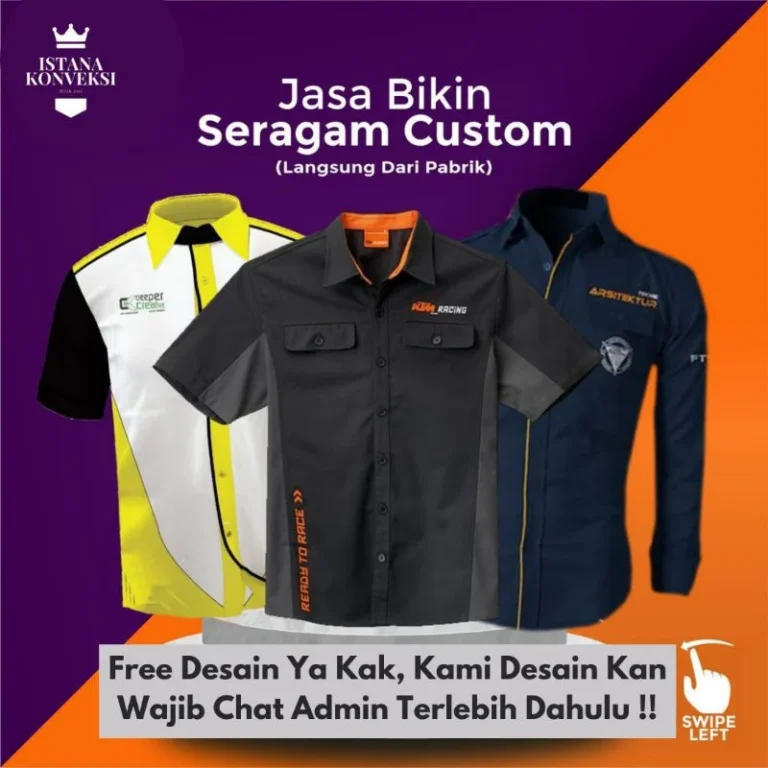 Harga seragam kerja custom murah dan berkualitas – Panduan Lengkap 2026
