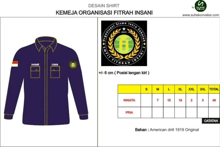 Kemeja Organisasi dengan Teknologi Anti-UV: Pilihan Cerdas untuk Penampilan & Perlindungan