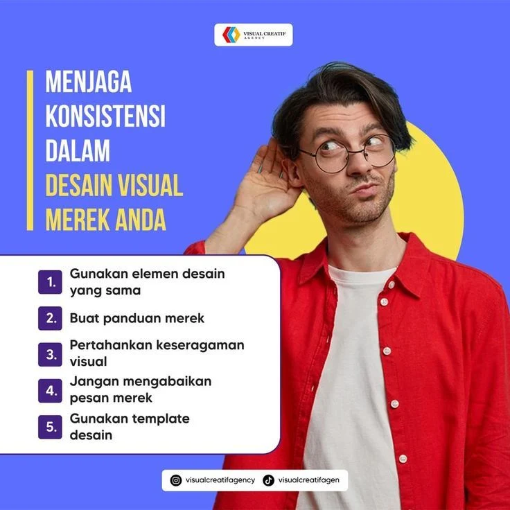 Menjaga Konsistensi Dalam Desain Visual Merek Anda | Panduan merek