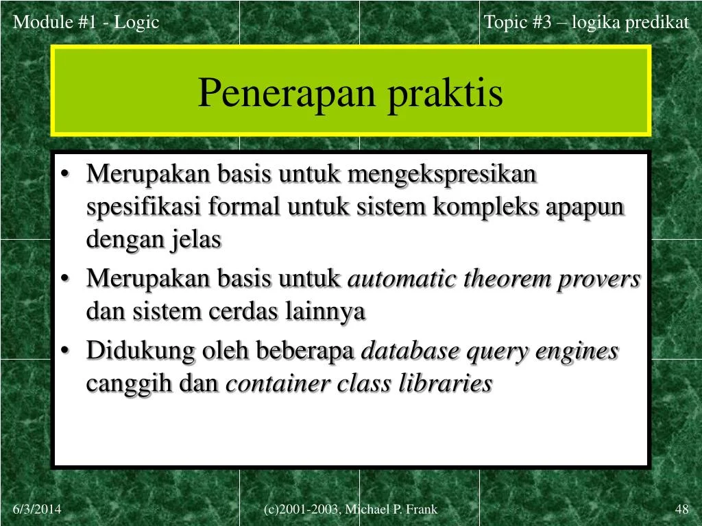 PPT - Matematika Diskret I PowerPoint Presentation, free download - ID