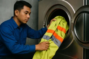 SOP Pencucian Seragam Industri: Menjaga Warna & Retroreflektif Tetap