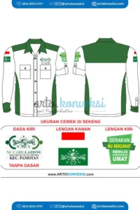 Template Kemeja Putih Keren | Kemeja, Kemeja putih, Membuat baju